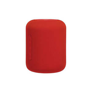 Multimedia: 10W Wireless HD Bluetooth Compact Lightweight Speaker. Built-in 2400mAh Battery, Up to 8 Hours Playback, USB/TF/MicroSD Playback, 3.5mm AUX, Red Colour.