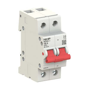 Db Switching: NHP MOD6+ MAIN SWITCH 2P 100A