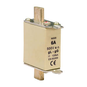 Fuse Carrier: NHP Mersen DIN Fuse gG Din Size 00 500V AC 160A