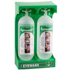 Eyewear: Tobin Mobile Stand 2 x 1L Eyewash Bottles