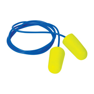 Hearing Protection: Force360 Bullet Shaped Corded Disposable Earplugs Box of 100