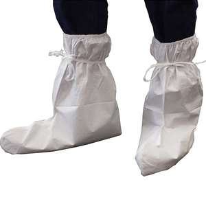 Barrier Protection: Sureshield Microporous Boot Cover White 63gsm - 50 Pairs Pack
