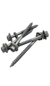 Black Smiths 50mm X 12G Tek Screw Hex Head - Wood T17 (Jar50)