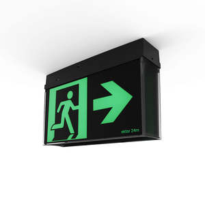 Ektor Mercury Pro Emergency Exit - 24M - Black
