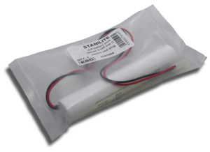 Stanilite 4 Cell 3.6V Sub C Nicad Battery End On End T/S Ecoled