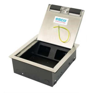 Floor System: Modempak Endura Box 98 Floor Box Plastic Recess Lid Bevel Surround