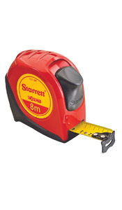 Starrett KTX1-8M-WV 8 Metre Tape Measure - Red Case