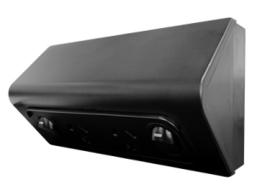 Vynco Metro Outdoor S/G EXT MET P/P HOR 2G 10A SHAL BLK