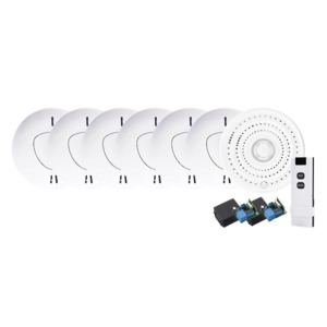 Arrowhead Smoke Detector Wireless Kit 6x Smoke