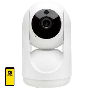 Brilliant Smart Spin Wifi 1080P Pan & Tilt Camera - White