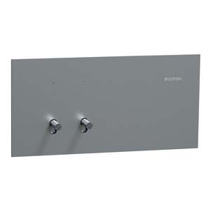 Clipsal Solis T Switch Horiz 2G 10AX Platinum