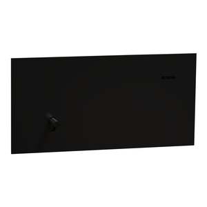 Clipsal Solis T Switch Horiz 1G 10AX Ebony Aluminium