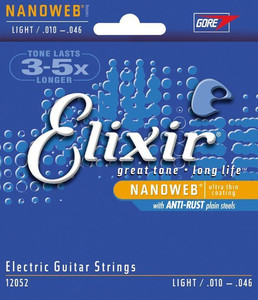 Elixir Steel Electric Guitar Strings (Light) Scott Sound
