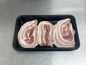 Products: Pork – Streaky bacon manuka smoked – Scotty's Meats