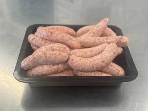 Products: Pork – Real pork sausages – Scotty's Meats