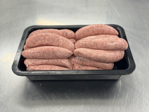 Products: Pork – Bacon sausages – Scotty's Meats
