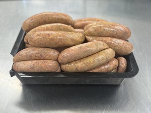Products: Goat – Curry sausages – Scotty's Meats