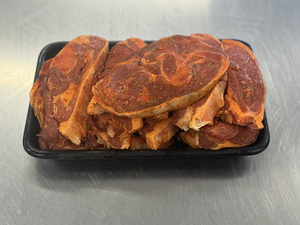 Products: Lamb – Chops nicey spicey – Scotty's Meats