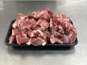 Goat – Diced bone-in – Scotty's Meats