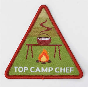 Badges: BLANKET PATCH - TOP CAMP CHEF