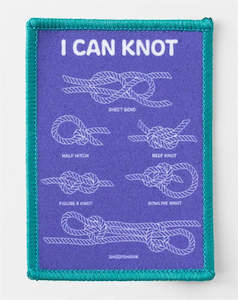 BLANKET PATCH - I CAN KNOT - KNOTS