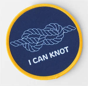 Badges: BLANKET PATCH - I CAN KNOT