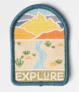 Badges: BLANKET PATCH - EXPLORE