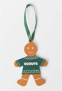 Miscellaneous: SCOUTS GINGERBREAD DECORATION