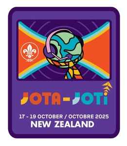 Badges: EVENT BADGE - JOTA JOTI 2025 - NEW ZEALAND