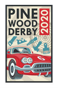 Badges: BLANKET PATCH - PINEWOOD DERBY 2020