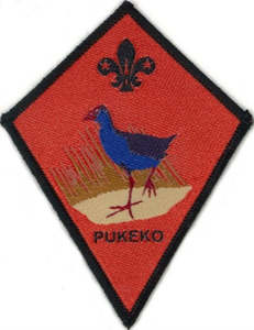 BLANKET PATCH - NATIVE BIRD, PUKEKO - OLD DESIGN