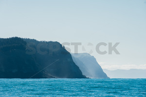 Products: Limestone Cliffs, Waipatiki, Hawke's Bay, New Zealand - SCP Stock