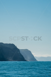 Limestone Cliffs, Waipatiki, Hawke's Bay, New Zealand - SCP Stock