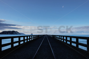 Tolaga Bay (Uawa) Wharf, Tolaga Bay, Eastland, Gisborne, New Zealand - SCP Stock