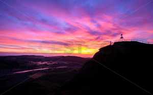 Te Mata Peak at sunrise, Hawke's Bay, New Zealand - SCP Stock