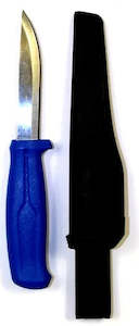 Knives: Seaharvester Bait Knife blue/black (w sheath)