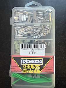 Game Fishing Accessories: Nacsan 300 piece Rigging Kit