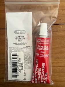 Spearfishing: Best Divers Neoprene Glue - 30gr tube