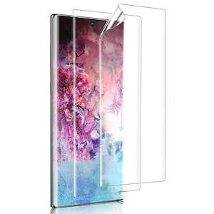 Samsung Galaxy Note 10 Screen Protectors: Nano film screen protector for Samsung Galaxy Note 10 - 2 pack