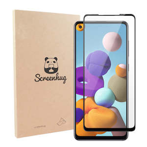 Samsung Galaxy A21s Screen Protectors: Full Cover Glass Screen Protector for Samsung Galaxy A21s