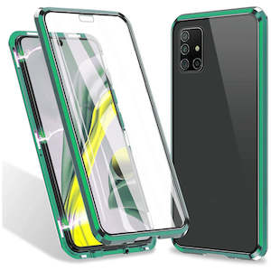 Samsung Galaxy A32 Cases: Tough Glass Magnetic Case for Samsung Galaxy A32 4G