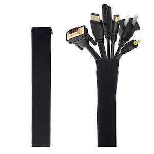 Cable Sleeve Cord Organiser Zipper Management
