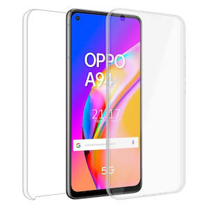 Oppo A94 5g Cases: 360 Clear Thin Case for OPPO A94 5G