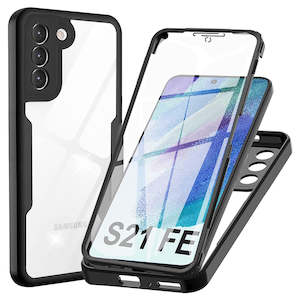 Samsung Galaxy S21 Fe Cases: Hybrid 360 Protection case for Samsung Galaxy S21 FE