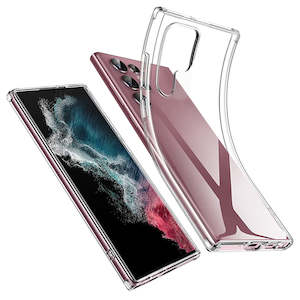 Samsung Galaxy S22 Ultra Cases: Clear Gel Case for Samsung Galaxy S22 Ultra