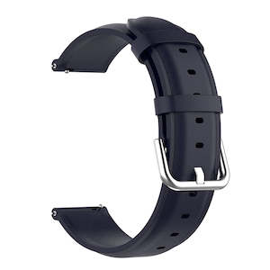Straps For Samsung: Leather Band for Garmin Forerunner 265 / 265 Music