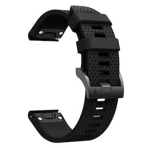 QuickFit 20mm Rubber Strap for Garmin Fenix 8 (43mm)