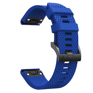 QuickFit 20mm Rubber Strap for Garmin Fenix 7S / 7S Pro