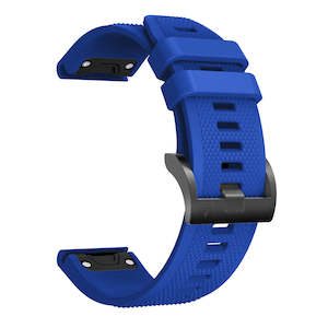 QuickFit 22mm Rubber Strap for Garmin Descent G1