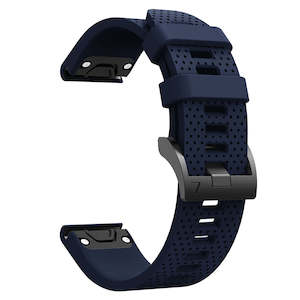QuickFit 20mm Rubber Strap for Garmin Descent MK3 (43mm)